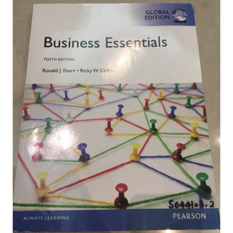 企業管理 Business Essentials 12/e 第十版 二手書