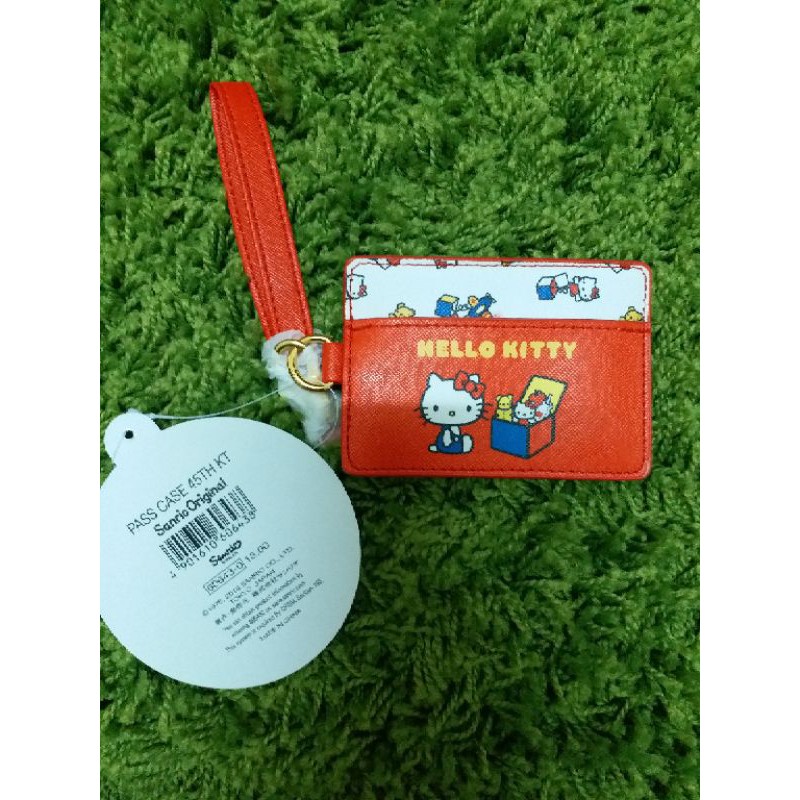 日本 Sanrio 三麗鷗 Hello Kitty 防水 KITTY卡夾 票夾 識別證套 證件套 票卡 交通卡夾