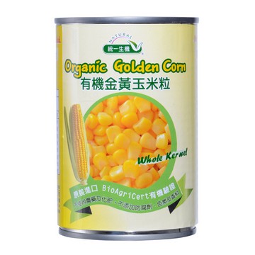 💚 💚 宇熙百貨鋪 💚 💚兩罐特惠價 119《統一生機》有機金黃玉米粒 (420g/罐)