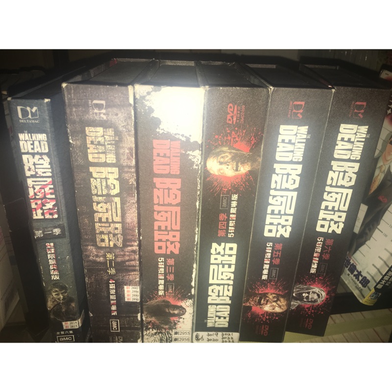 陰屍路1-6季DVD美國影集
