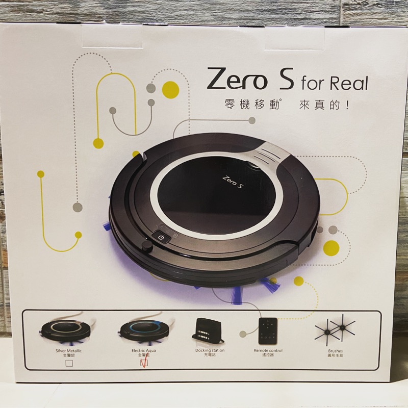 【Zero-S】智慧偵測超薄型掃地機器人(防卡脫困驅動儀)九成新，買就送 日本成人 口罩10 枚
