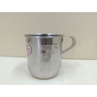 304不鏽鋼量杯 量杯 一入 不銹鋼量杯 計量杯 臺灣製 200cc 米杯