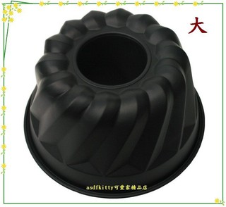 asdfkitty*日本製 CAKELAND 咕咕霍夫不沾烤模型-大-麵包模/蛋糕模-材質厚實.傳熱快又均勻-正版商品