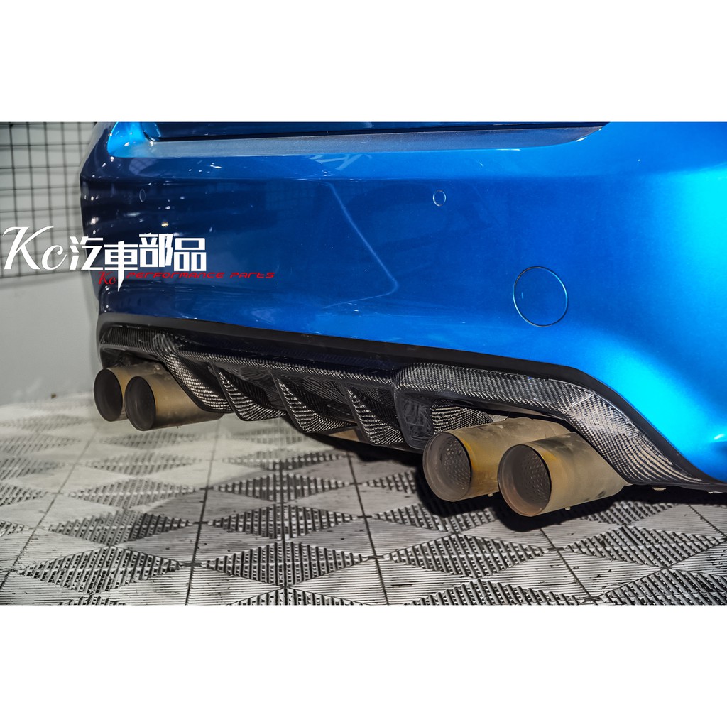 Kc汽車部品 BMW F87 後下巴 [P] 碳纖維 M2 M2C competition