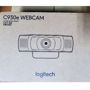 Logitech 羅技 Webcam C930e 視訊攝影機  超廣角鏡頭 全新 僅拆封