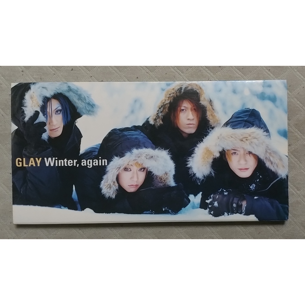 GLAY - Winter, again (2)   日版 二手單曲 CD