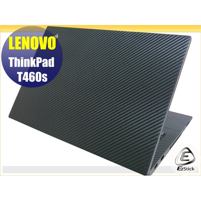 【Ezstick】Lenovo T460S 無指紋機 專用 黑色立體紋機身貼 (含上蓋、鍵盤週圍)DIY包膜