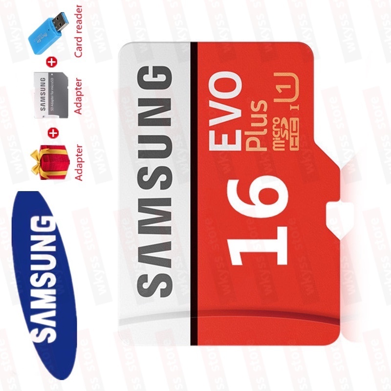 SAMSUNG 三星 Evo Plus 存儲卡 Micro SD 卡 16GB