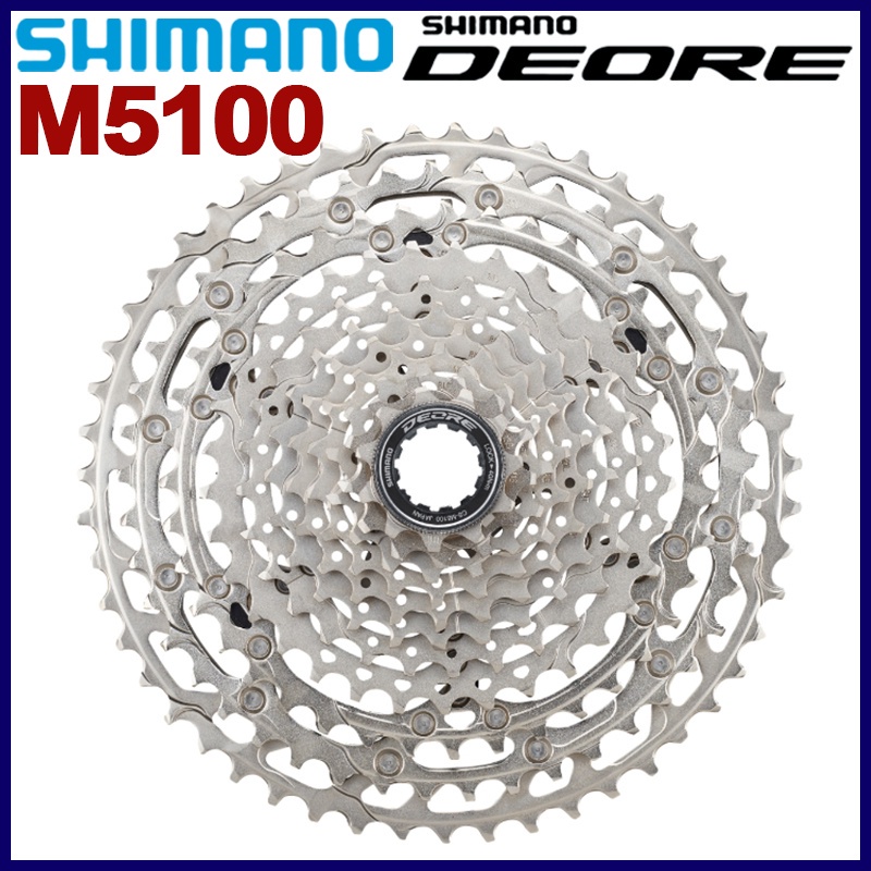 Shimano禧瑪諾 DEORE M5100 飛輪 11 速 山地車 飛輪 MTB 11-42T 11-51T