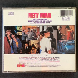 麻雀變鳳凰Pretty Woman電影原聲帶 大衛鮑伊/洛依奧比森/娜塔莉科爾/Roxette 美國EMI版無ifpi #1