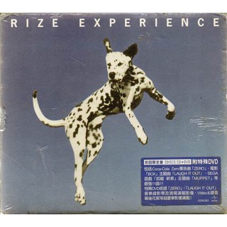 * 二手CD-(只有DVD)- RIZE // EXPERIENCE CD+DVD~ 環球唱片、2010年發行