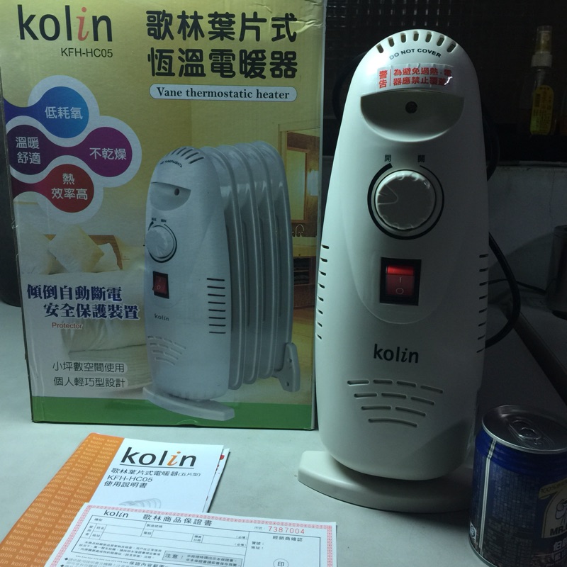 Join 歌林5片型葉片式電暖器（KFH-HC05)