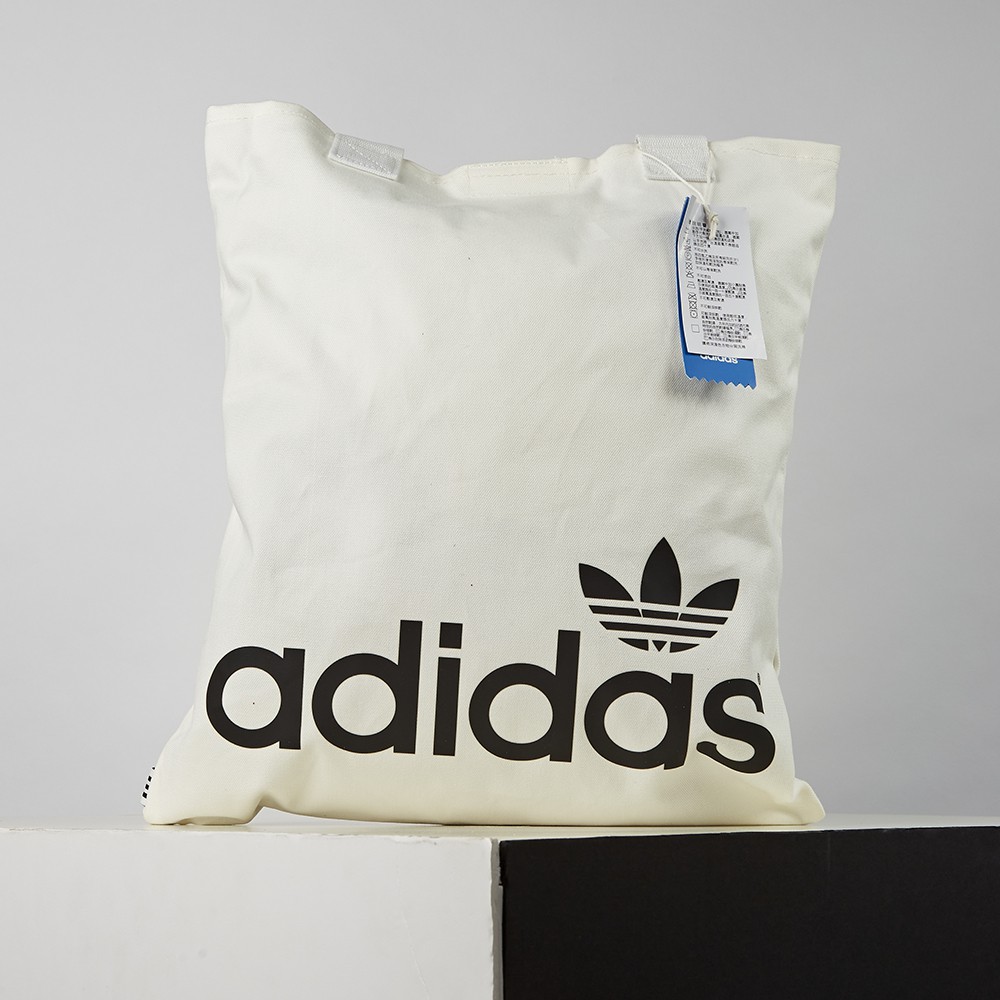 Adidas Shopper 白 休閒 手提 購物袋 FT8539