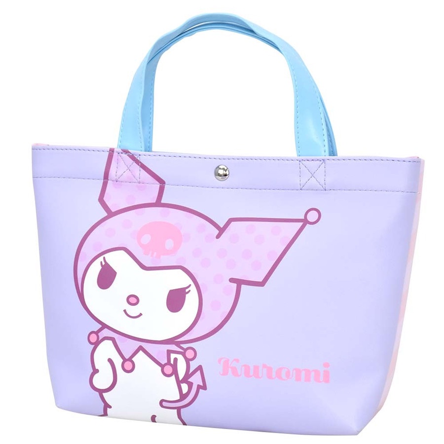 【彩購屋】現貨 日本進口 Sanrio 三麗鷗 酷洛米 手提袋 購物袋 外出袋 便當袋 餐袋 提袋 KUROMI