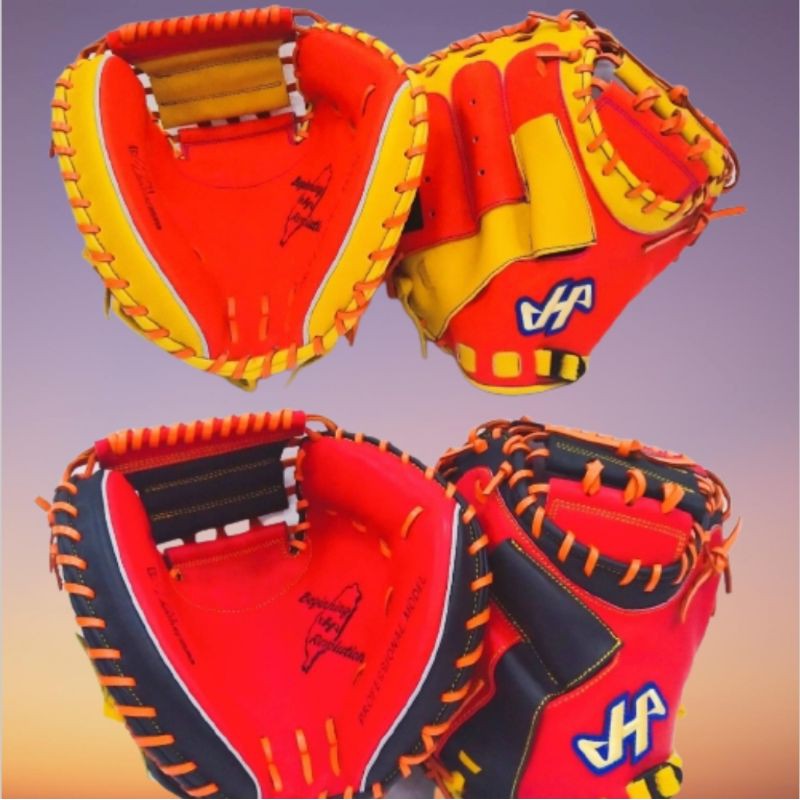【世運體育】【HA】HATAKEYAMA 臺灣系列 硬式全牛皮棒球捕手手套 棒球手套 捕手手套