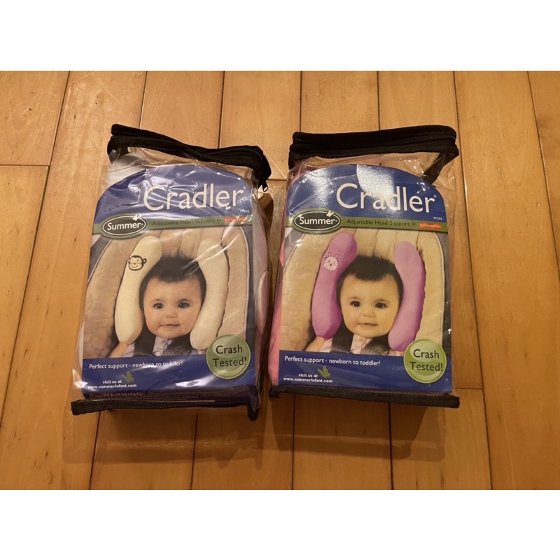 美國 Summer Infant Cradler 可調式 汽座安全護頭 護頸枕「二手」合集100