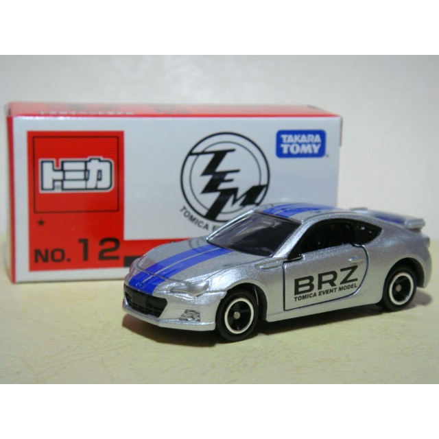 全新tomy Tomica Event Model No 12 會場限定特注subaru Brz 速霸陸86 蝦皮購物