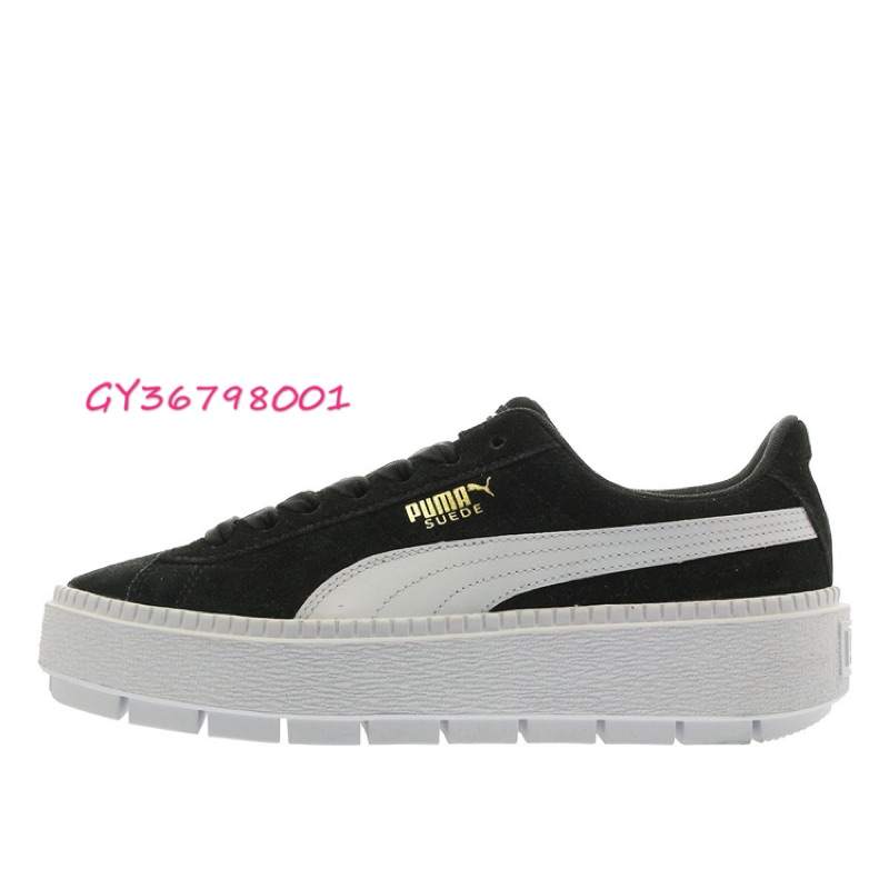 puma trace platform black