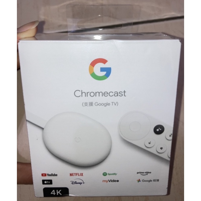 Chromecast with google tv 4k 第四代 全新現貨