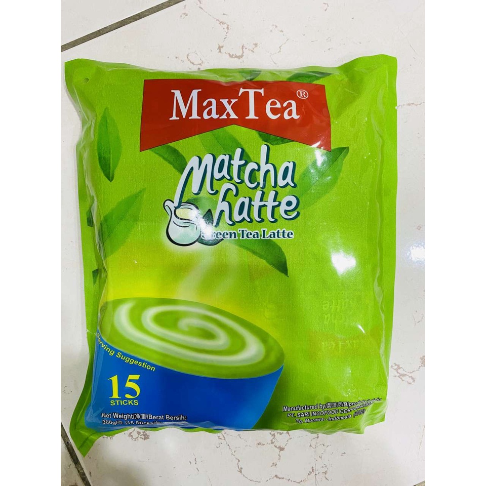 Max Tea 美詩抹茶拿鐵 印尼奶茶 拉茶 沖泡飲品 15小包/袋