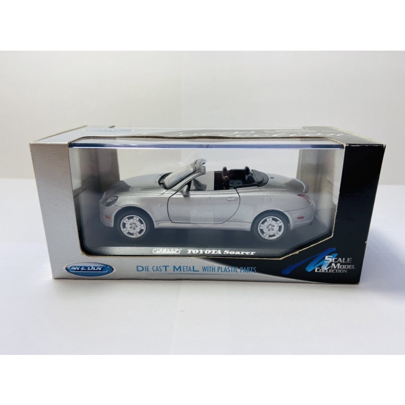 Welly 1:36 Toyota Soarer / Lexus SC430 迴力 模型車