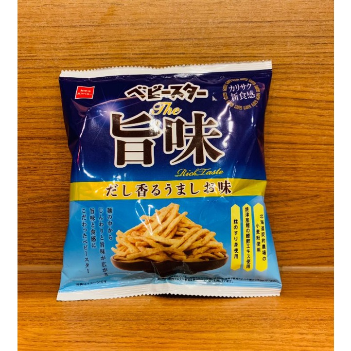 ✨現貨✨日本OYATSU優雅食旨味點心脆條鹽烤飛魚口味點心麵即期模範生