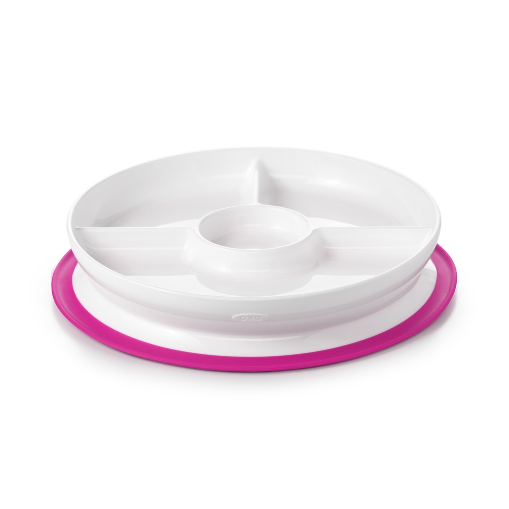 【OXO】tot 好吸力分隔餐盤-共3色《泡泡生活》學習餐具 無毒 安全