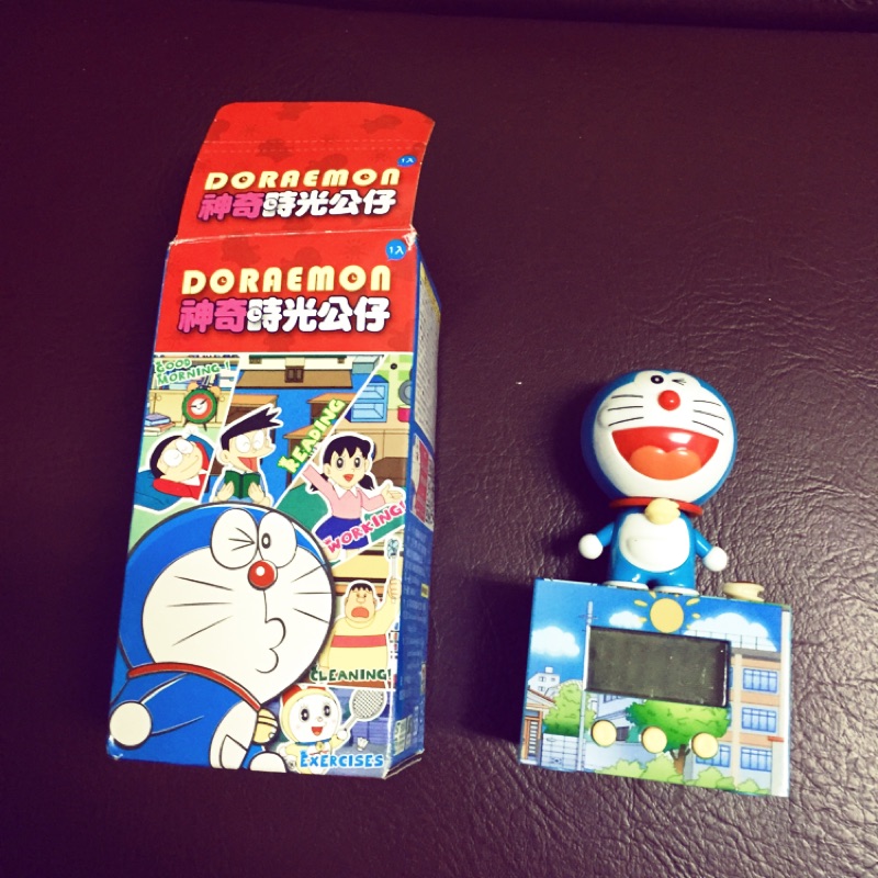 7-11集點公仔多啦a夢Doraemon神奇時光公仔計時器