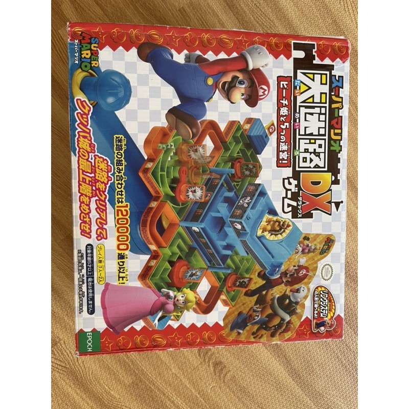 Epoch 瑪利歐mario 大迷路 驚險迷宮 派對桌遊 蝦皮購物