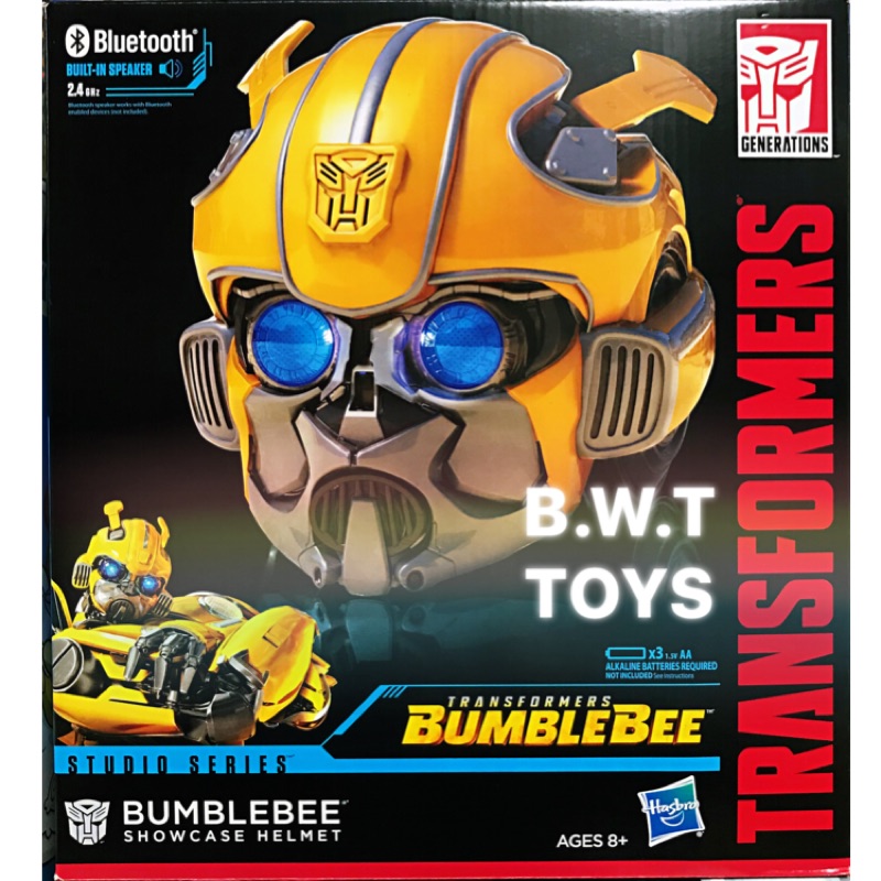 【BWT】變形金剛 大黃蜂電影系列 bumblebee 代理美版 大黃蜂 聲光頭盔 全新現貨 下殺特價