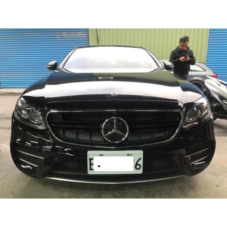 賓士 Benz W213 S213 E63款水箱護罩 E43水箱罩 E300中網 E53水箱護罩