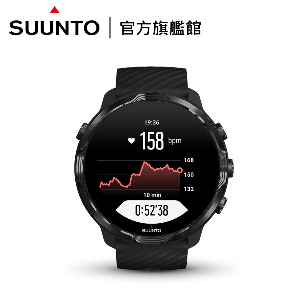 SUUNTO 7 結合豐富的【戶外運動】與【智慧生活】功能於一體的 GPS 腕錶【全新品出清】