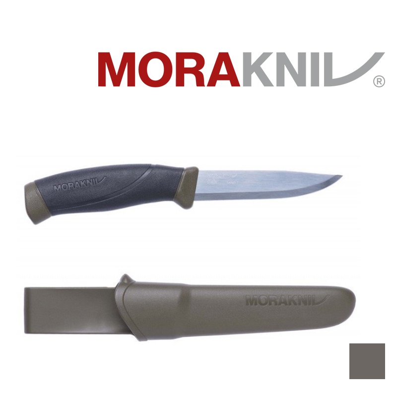 Morakniv 瑞典 高碳鋼直刀 3/4 Companion 戶外 活動 露營 橡膠握把 Mora 刀具 11863