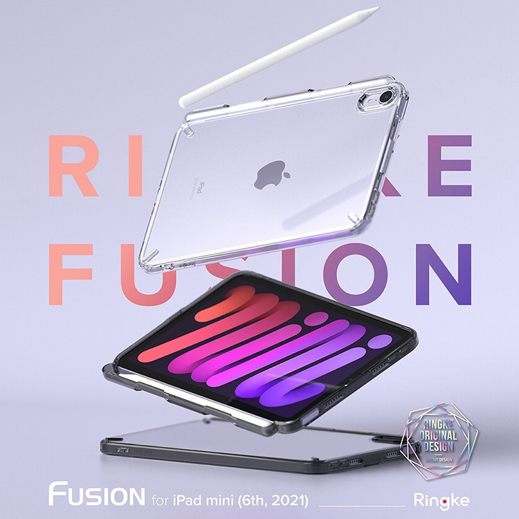 iPad mini 6 2021 8.3吋 | 韓國進口 Ringke [Fusion] 透明背蓋防撞保護殼 現貨