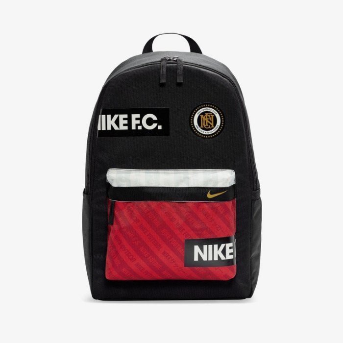  NIKE F.C. 後背包 黑色 筆電包 雙肩包 運動背包 紅色 男女 BA6159-010