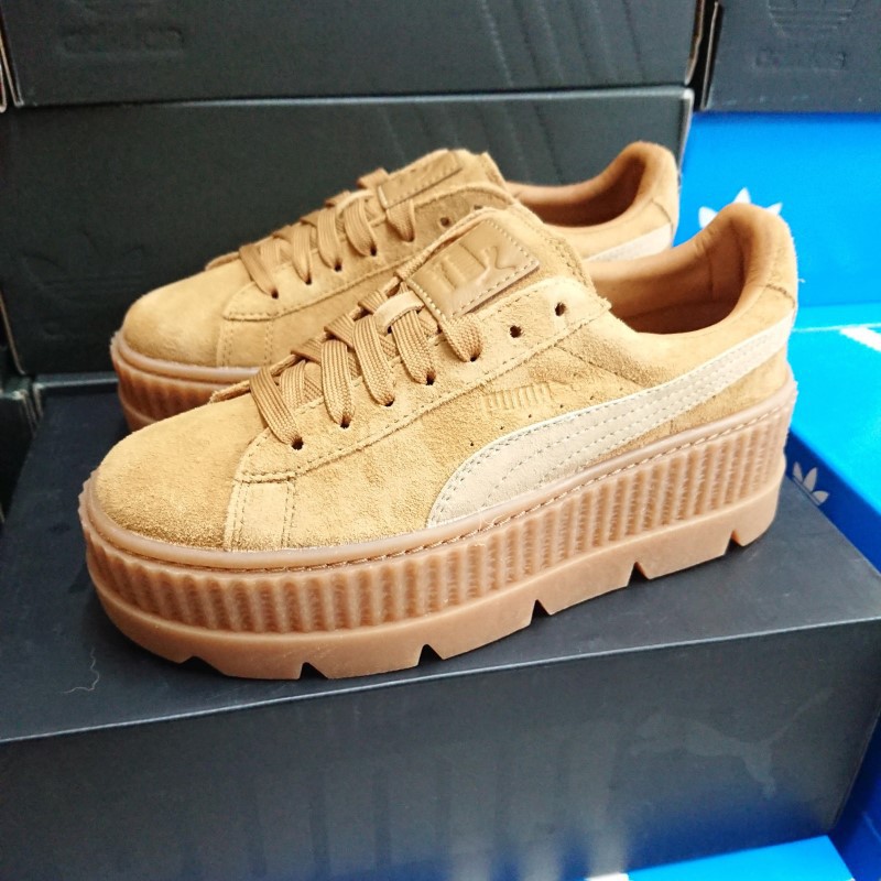 【小八】Puma X Fenty Cleated Creeper Suede x Rihanna 棕 366268-02