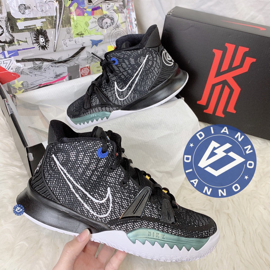 帝安諾-實體店面 Nike Kyrie 7 女鞋 黑白綠 厄文7 KI7 籃球鞋 運動鞋  CT4080-002