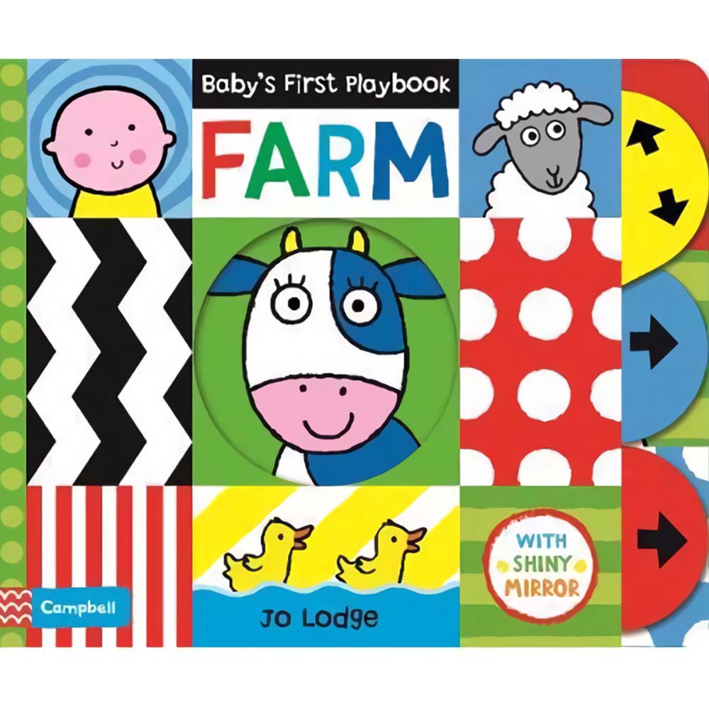 Baby's First Playbook：Farm 寶寶的第一本遊戲書：農場篇(操作書)(外文書)