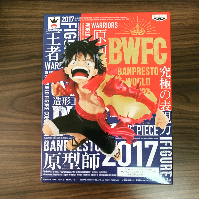 代理版 白證 海賊王 航海王 BWFC 造型王 頂上決戰 魯夫