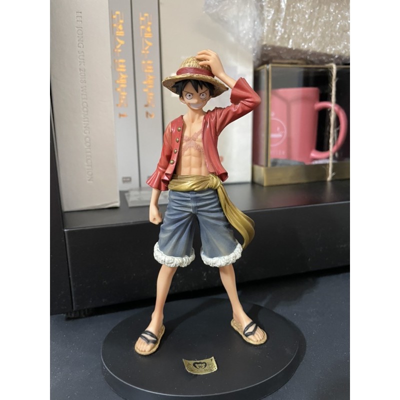 日版正品金猫海賊王魯夫dxf组立式新世界编日本正版 蝦皮購物