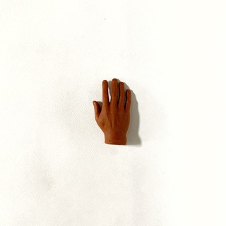 Archie McPhee RIGHT FINGER HANDS DARK SKIN TONE 手掌 玩具