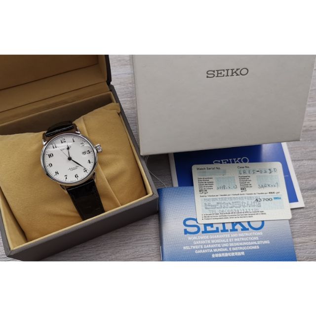 Seiko sarx027 白琺瑯