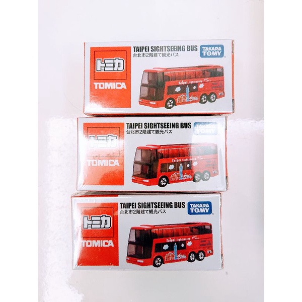 Tomica 台北觀光特注巴士 公車 BUS 雙層 101大樓 多美小汽車 禮物