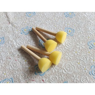 海棉棒 海綿刷 圓形海綿印章顏料拓印 海綿印章蘑菇頭圓形拓印棒 手作用擴香石DIY用
