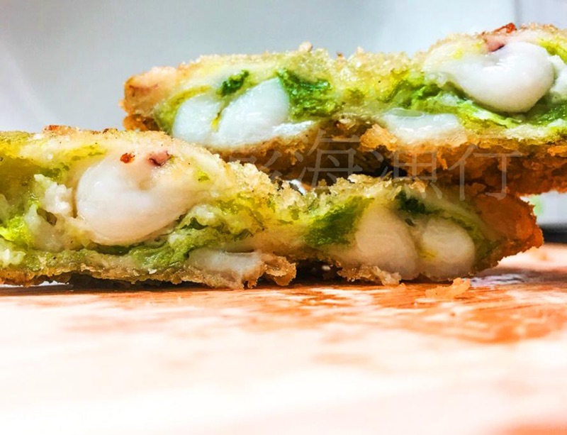 翡翠花枝排5入裝 採用澎湖花枝海菜 全館2500免運 蝦皮購物