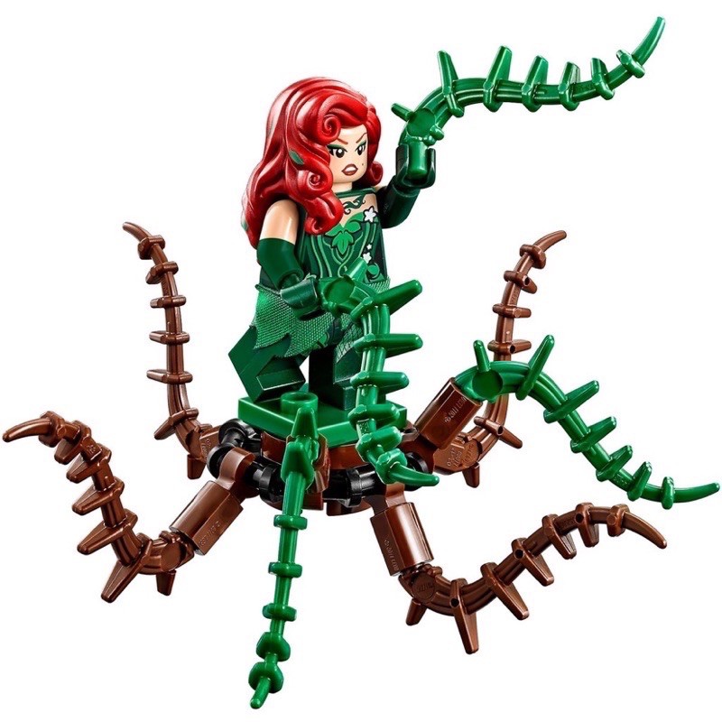 全新 LEGO 樂高 超級英雄人偶 毒藤女 含武器及底座 70908