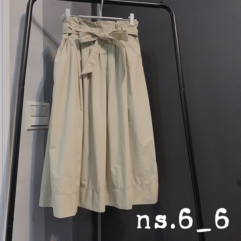 *400* UNIQLO 🦾 綁帶蝴蝶結打褶長裙