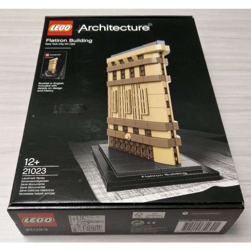 &lt;絕版&gt; 樂高 LEGO 建築 Architecture 21023 熨斗大廈 Flatiron Building 紐約