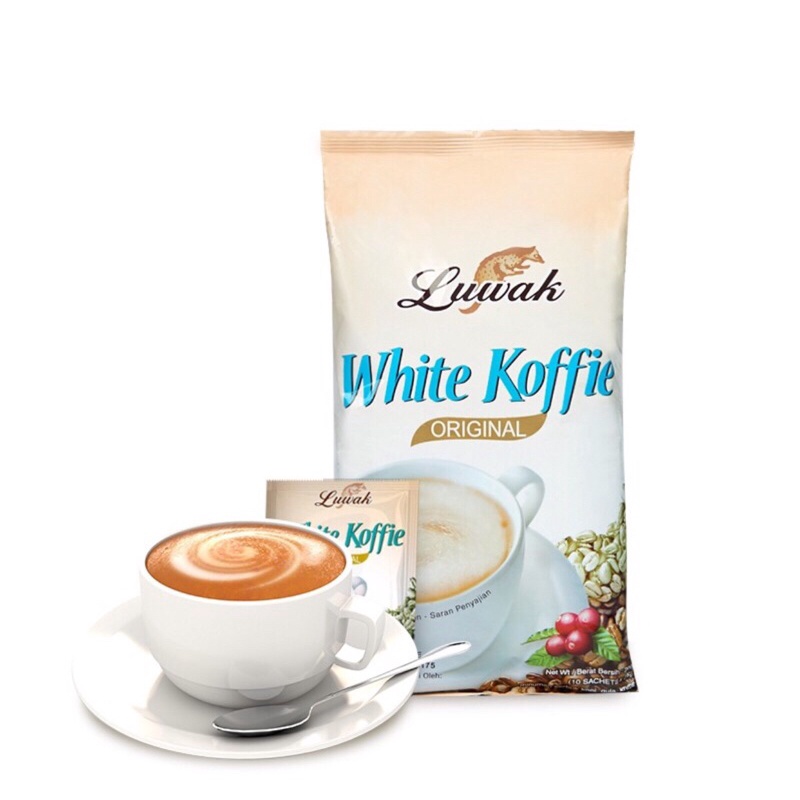 印尼🇮🇩麝香貓 咖啡 Luwak White Koffie 三合一白咖啡