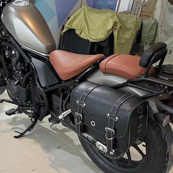 rebel 500機車馬鞍包  適用於Honda叛逆者1100改裝防水包 CMX500脚踏车馬鞍袋直上安裝